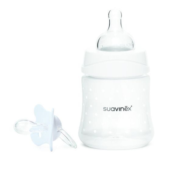 Suavinex Láhev 150ml + dudlík Fusion -2-4m