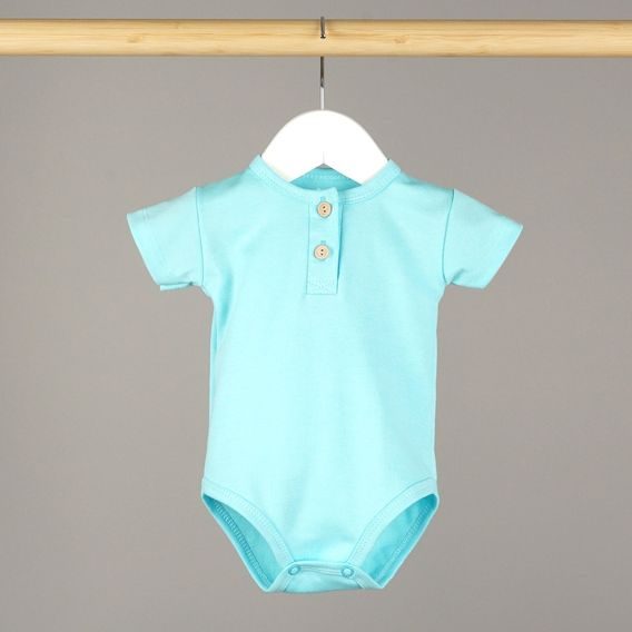 Mrofi Body krátký rukáv Polo TYRKYS