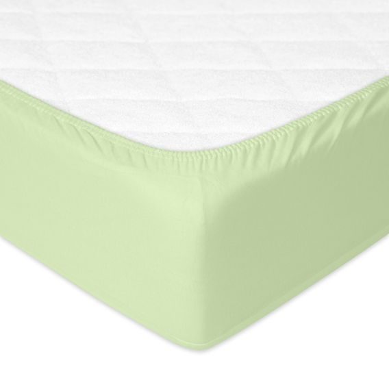 BabyMatex Nepromokavé jersey prostěradlo 120x60cm ZELENÉ