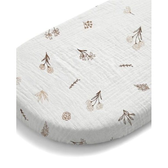 Albero Mio Mušelínové prostěradlo do kočárku 2ks (CM2) WILD FLOWERS