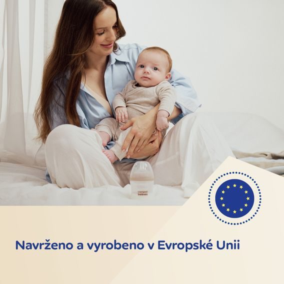 Canpol babies Láhev antikoliková Natural Shape 150ml