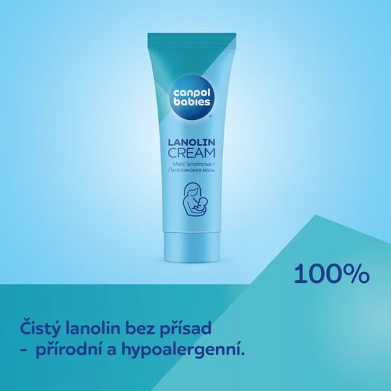 Canpol babies Lanolinová mast na bradavky 7g