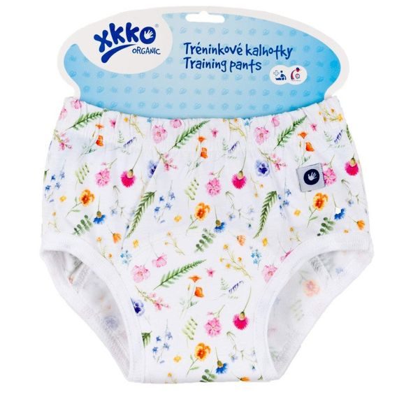 Kikko Tréninkové kalhotky XKKO Organic SUMMER MEADOW