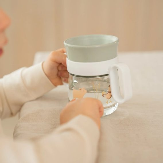 Little Dutch Hrneček s oušky 360° 200ml Farma (6m+)