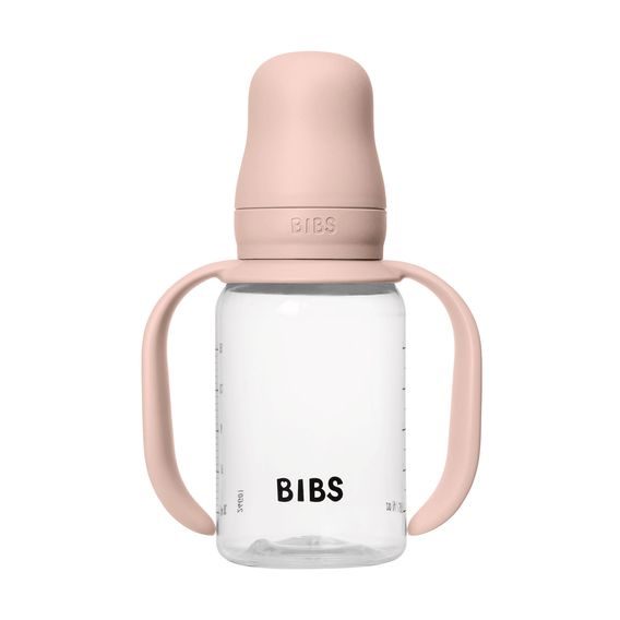 BIBS Hrnek se silikonovým pítkem 150ml BLUSH 6m+