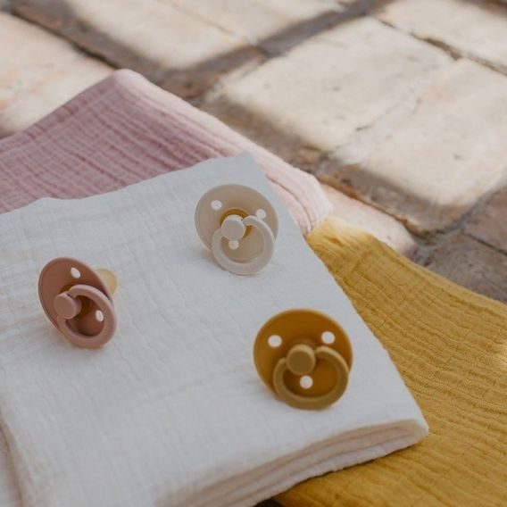 BIBS Mušelínové plenky 2ks BIO bavlna SAND