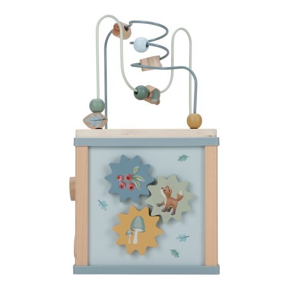 Little Dutch Kostka s aktivitami dřevěná Forest Friends