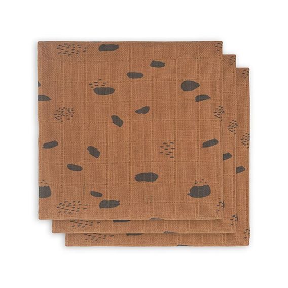 Jollein Pleny 3ks (70x70cm) - SPOT CARAMEL