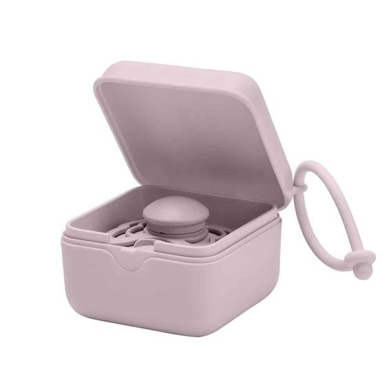 Bibs Krabička na dudlík DUSKY LILAC