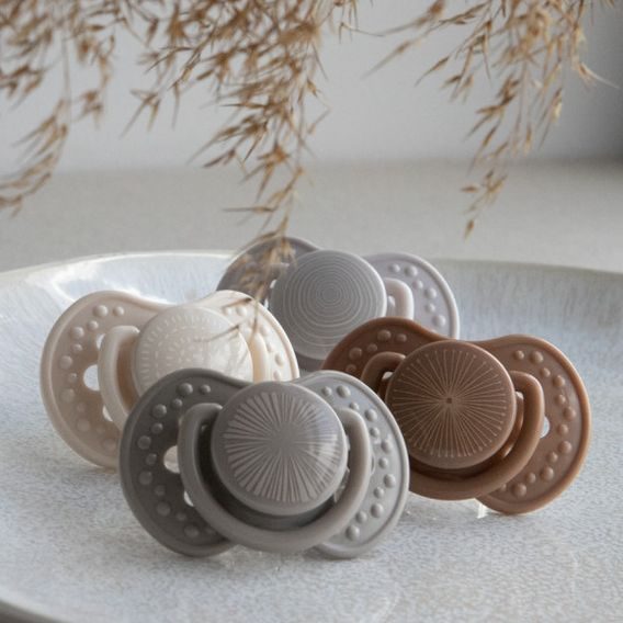 LOVI Dudlík 6-18m silikon dynamický Harmony 2ks BOY