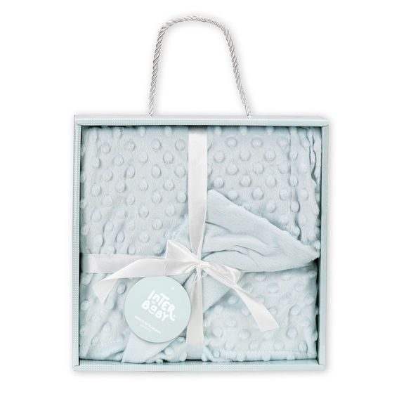 Interbaby Deka extra měkká Kuličky MINT