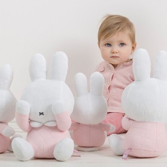 Tiamo Edukační hračka "Peek-a-Boo" (Hra na schovávanou) - MIFFY SAFARI PINK