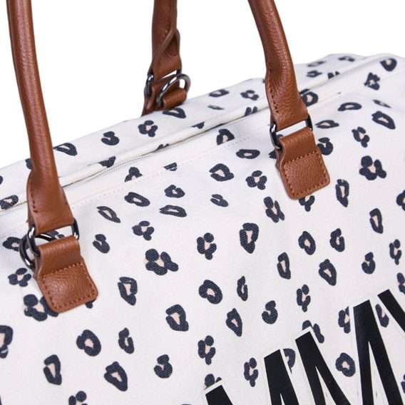 Childhome Přebalovací taška Mommy Bag Canvas Leopard