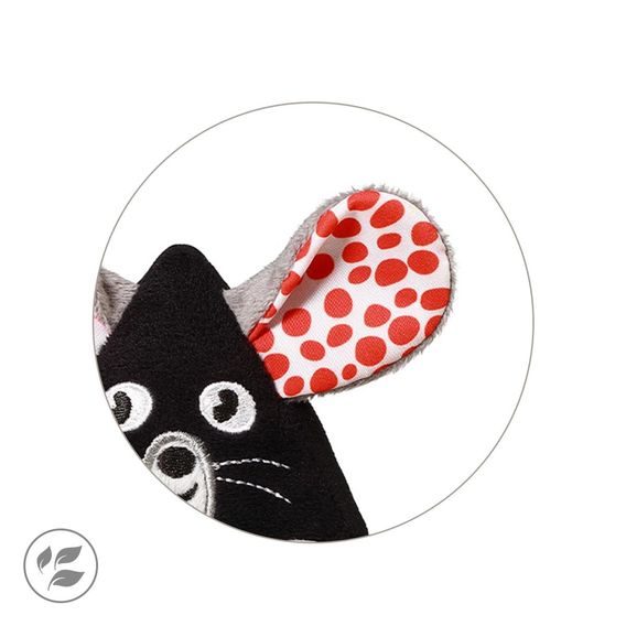 BabyOno Kontrastní chrastítko MYŠKA