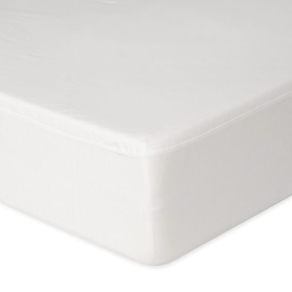 BabyMatex Nepromokavé jersey prostěradlo 140x70cm BÍLÉ