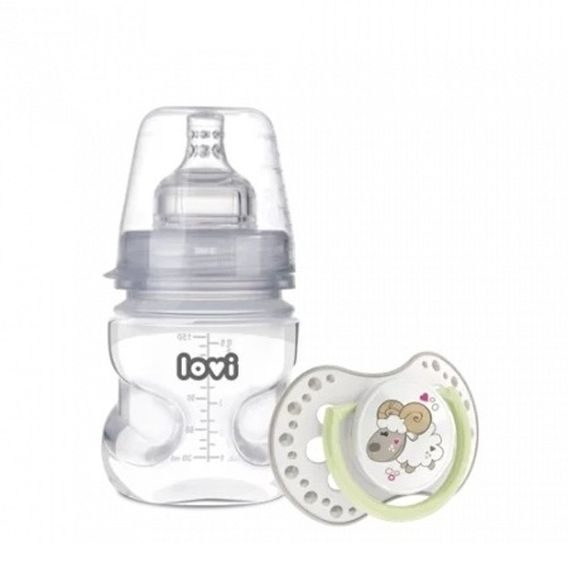 LOVI Láhev MEDICAL 150ml + dudlík 0-3m