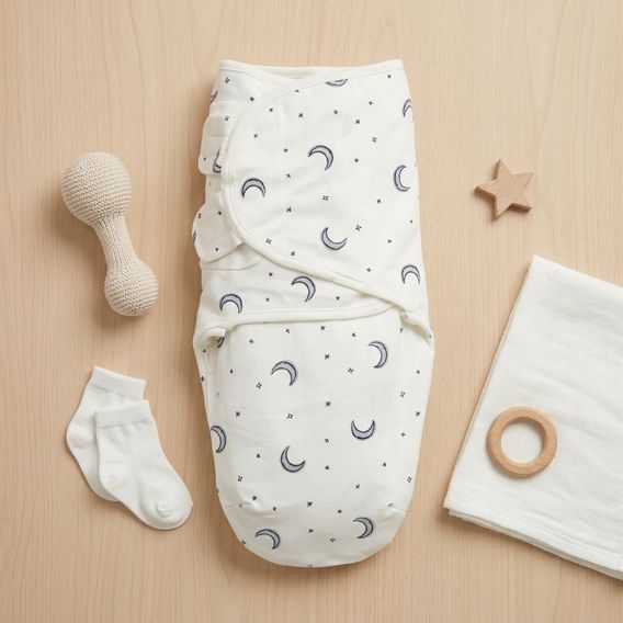 Meyco Zavinovačka 0-3m Moon Indigo