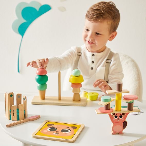Janod Box Rozvoj rozumových schopností pro děti 36m+