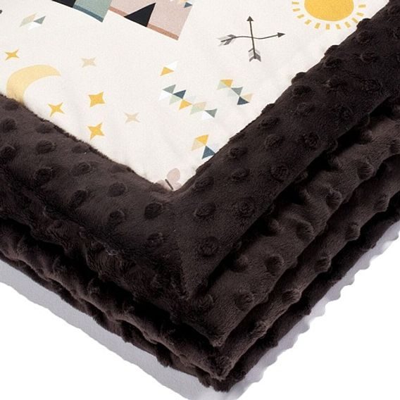 La Millou Luxusní dětská deka s výplní vel.S, BUFFALO - CHOCOLATE