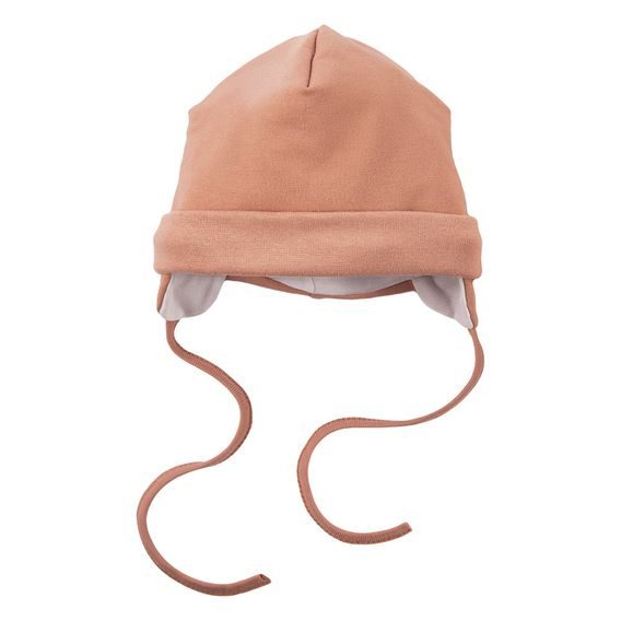 Eevi Zavazovací čepička s podšívkou Cars&Bears HNĚDÁ