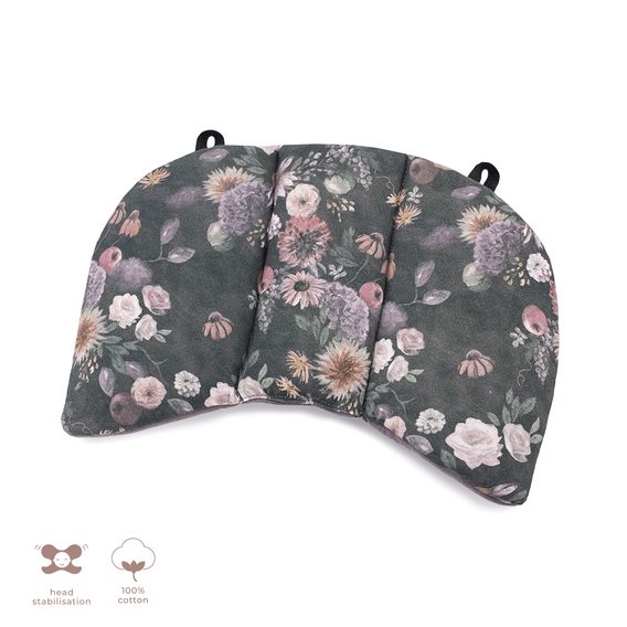 Makaszka Stabilizační polštářek do kočárku MYSTERY OF FLOWERS