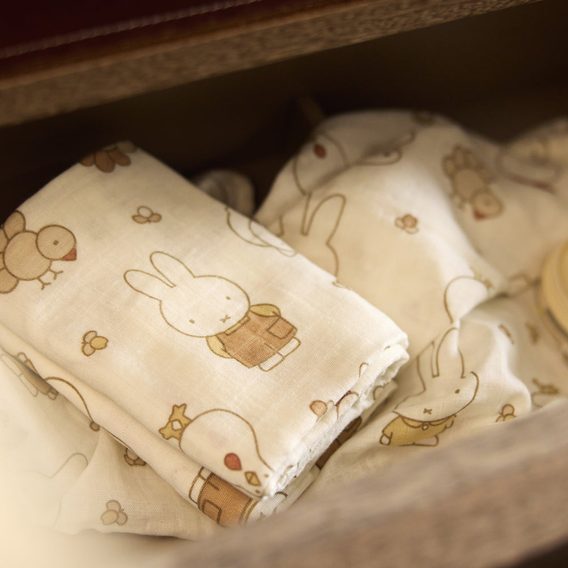 Jollein Pleny 3ks Miffy Family Farm (70x70cm)