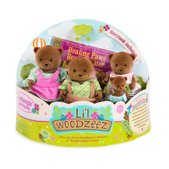 Li´l Wodzeez Rodina medvědů Healthnuggle