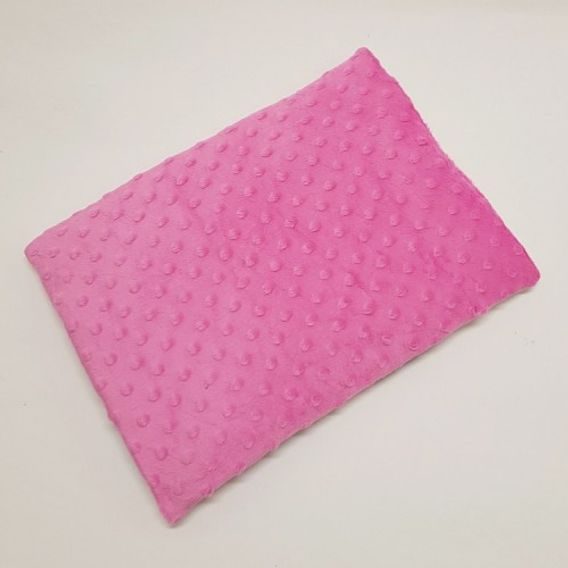 Madokomfort Polštářek bambus-minky (35x25cm) KOČIČKY/FUCHSIA