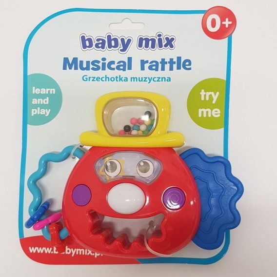 Baby Mix Chrastítko s melodiemi KLAUN