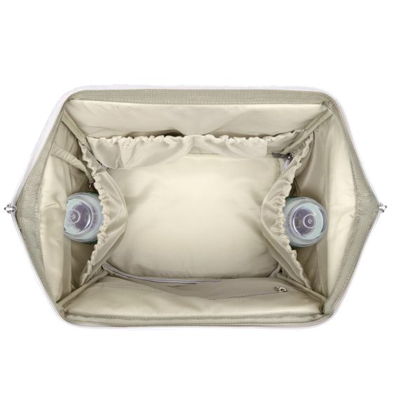 KikkaBoo Přebalovací batoh Siena Luxe Secret Garden Deep Green