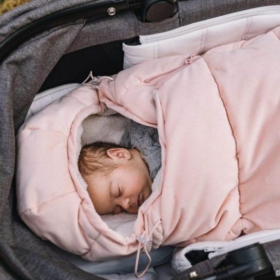 La Millou Zimní fusak Aspen Baby POWDER PINK