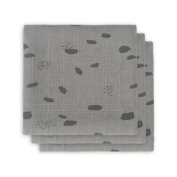 Jollein Pleny 3ks (70x70cm) - SPOT STORM GREY