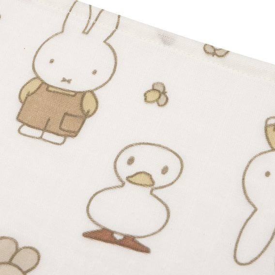Jollein Pleny 3ks Miffy Family Farm (70x70cm)
