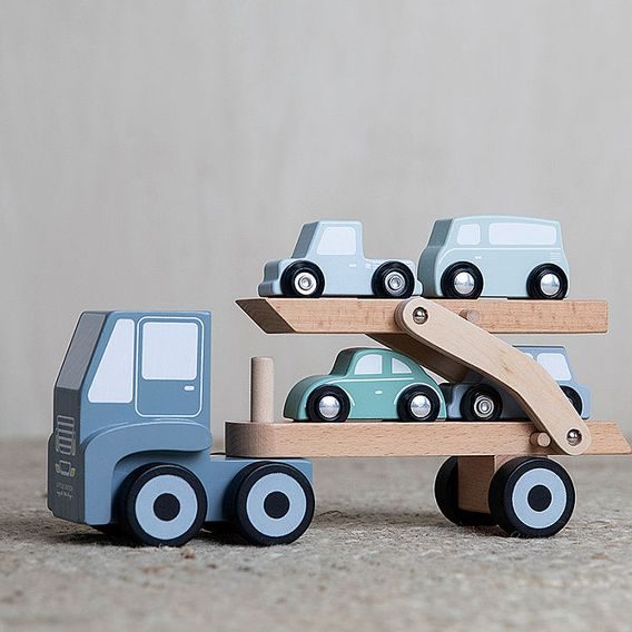 Little Dutch Autopřepravník s autíčky