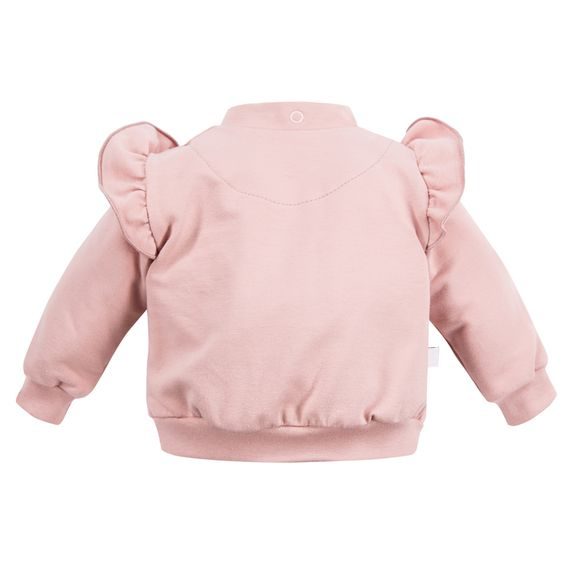 Eevi Souprava mikina + tepláčky Hearts&Bears RŮŽOVÁ