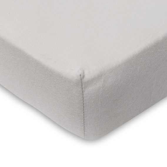 Jollein Prostěradlo napínací 2ks jersey 120x60 Ivory/Nougath