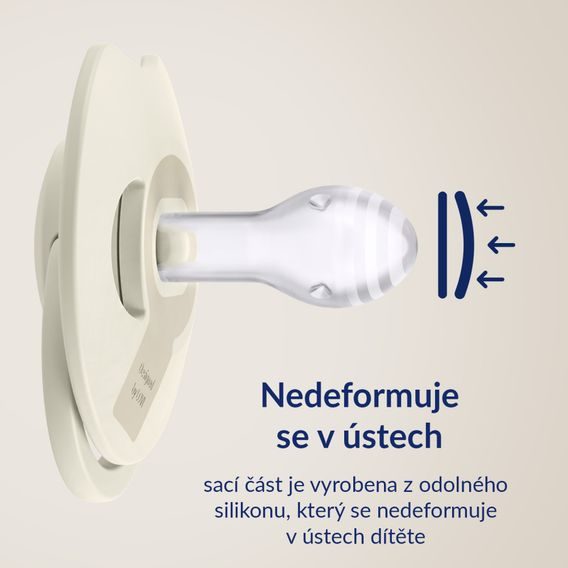 LOVI 2x dudlík silikonový dynamický PRIME 6-18m Baby Lilac/Violet