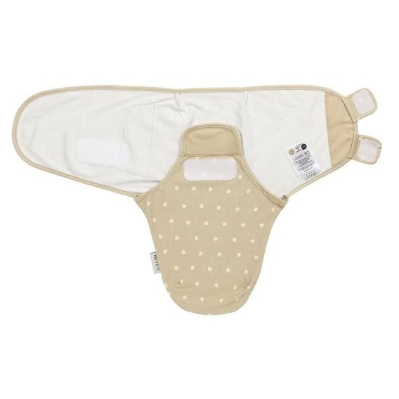 Meyco Zavinovačka 0-3m Sweet Heart Sand/Soft Sand