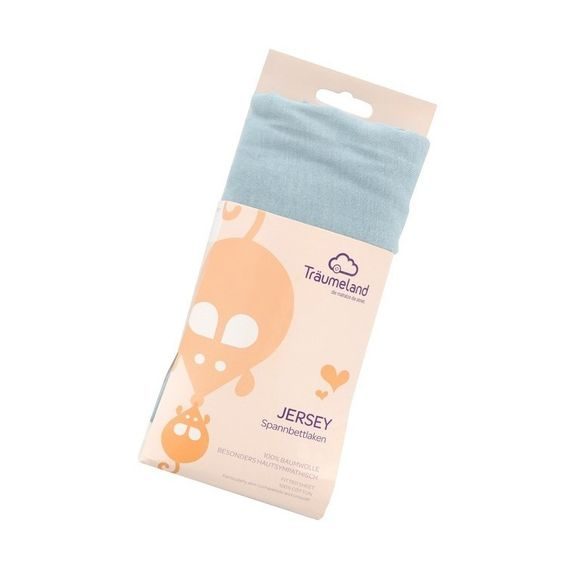 Träumeland Prostěradlo Jersey 90x40 MODRÁ