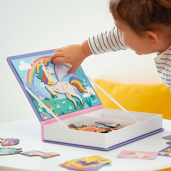 Janod Magnetibook JEDNOROŽCI