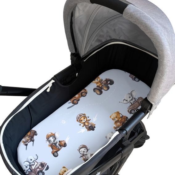 Albero Mio Prostěradlo do kočárku (C013) Little Drivers world