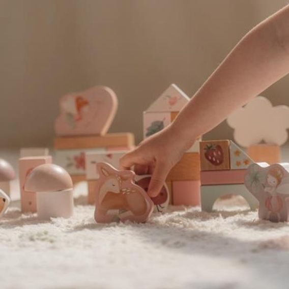 Little Dutch Kostky v tubě Fairy Garden
