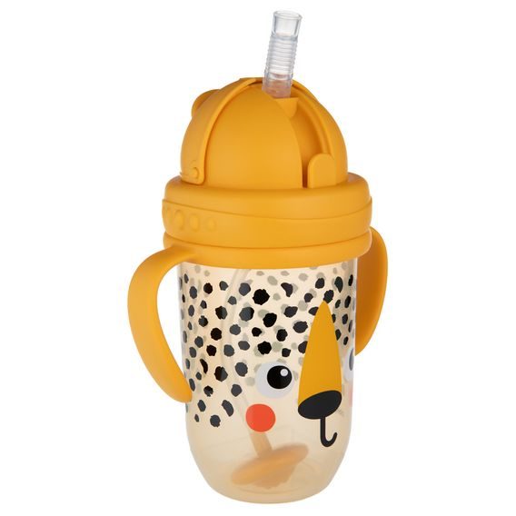 Canpol babies Hrneček nevylévací se slámkou a závažím BabiesBoo 270ml GEPARD
