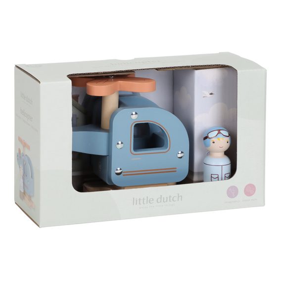 Little Dutch Helikoptéra dřevěná