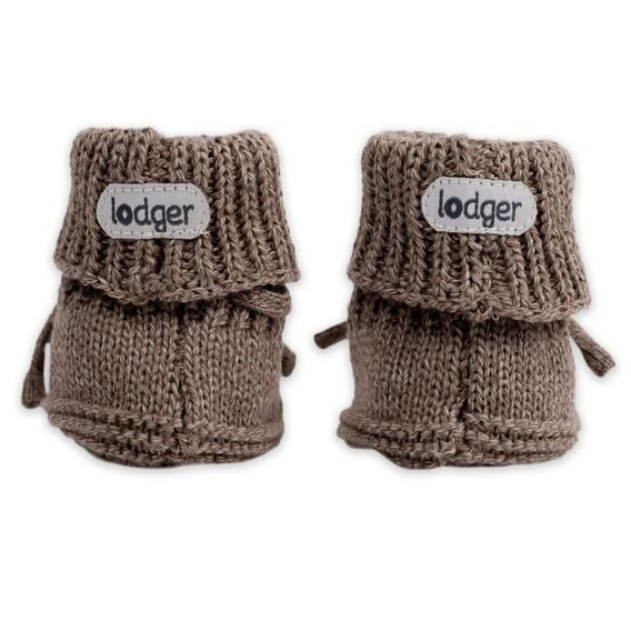 LODGER Capáčky 0-6m Knit Cable Buffalo