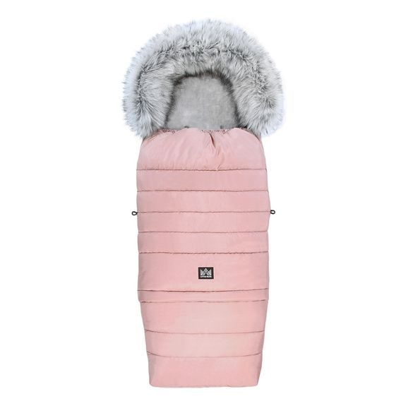 Little Elite Zimní fusak 4v1 Duo PUDROVĚ RŮŽOVÝ