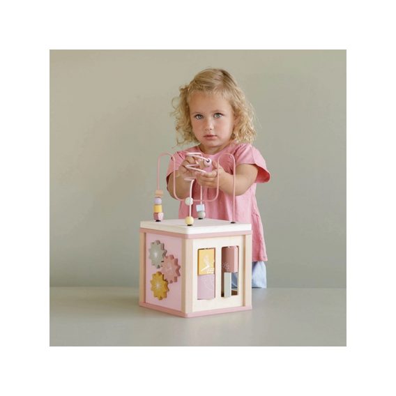 Little Dutch Aktivní kostka WILD FLOWERS