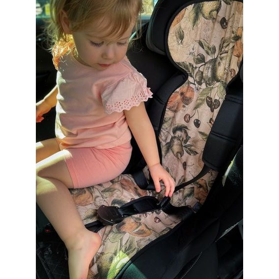 Makaszka Bambusová prodyšná podložka do autosedačky 9-36kg SAVANNA