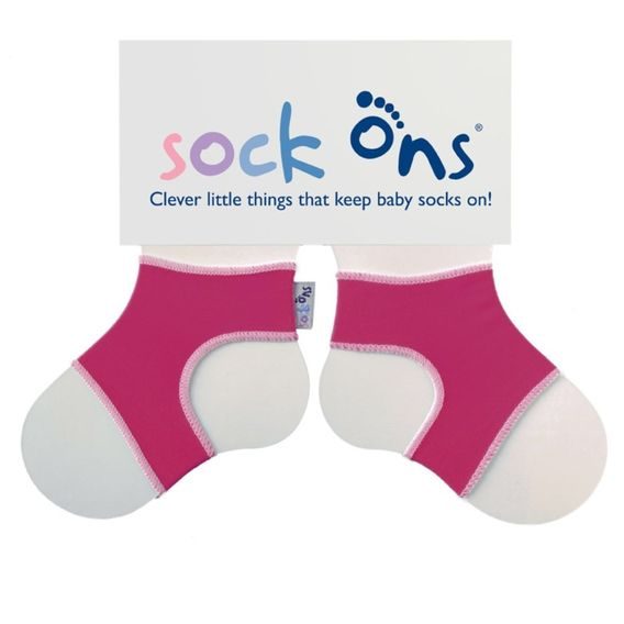 Kikko Sock Ons vel. 6-12m - FUCHSIA