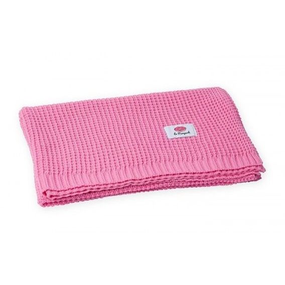 Le Pampuch Pletená dětská deka 100%Cotton SWEET PINK